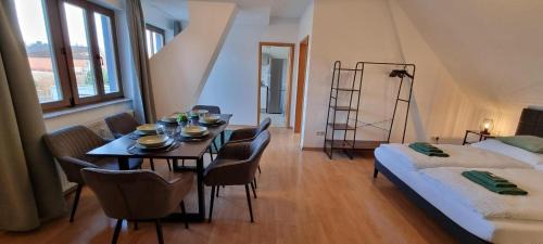 Stederdorf Wohnung | Fine Living - Zentral nahe A2 mit Parkplatz Küche Arbeitsplatz