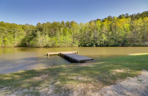 Heflin Haus | Fire Pit and Lake Access Cabin Retreat in Heflin
