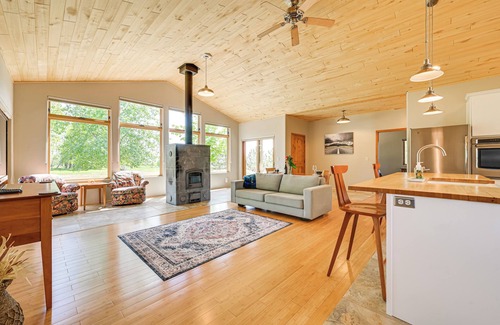 Stevensville Haus | Fish, Hike & More: Home w/Views in Stevensville!
