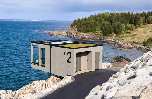 Herdla Kabine | Fjord Suite 2 l Premium Exp l 40min from Bergen