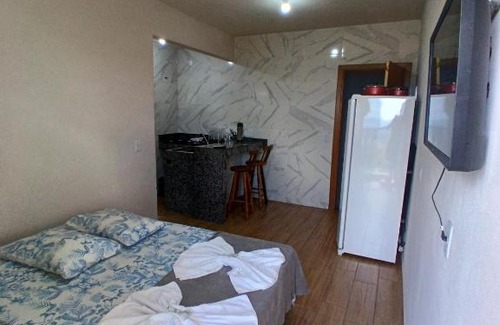 Sao Thome das Letras Wohnung | Flat 02 com Varanda - Avenida Hospedagem