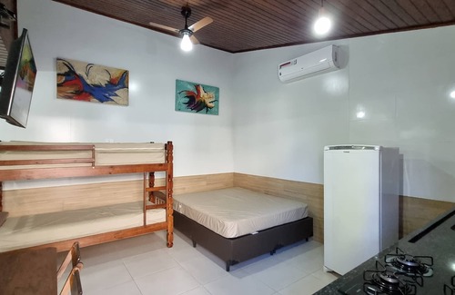 Barra do Una Haus | Flat n3 com Cozinha e Banheiro na Barra do Una em São Sebastião