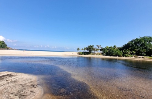 Barra do Una Haus | Flat n4 com Cozinha e Banheiro na Barra do Una em São Sebastião