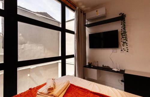 Zona Leste Wohnung | Flat no Tatuape com Wi-Fi, academia e Smart Lock