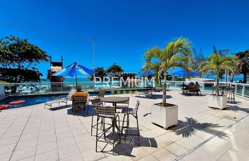 Macae Wohnung | Flat pé na areia com vista internet e ar