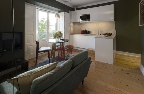 Tomar Wohnung | Apartment mit einzigartigem Design. Im Mittelpunkt. 2 Schlafzimmer.