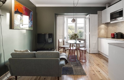 Tomar Wohnung | Apartment mit einzigartigem Design. Im Mittelpunkt. 2 Schlafzimmer.