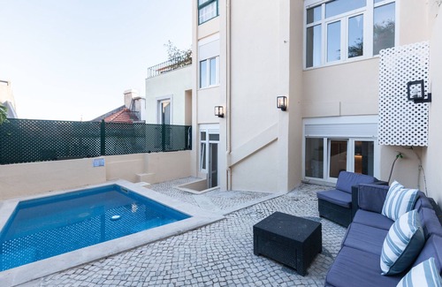 Alfama Wohnung | FLH Graça Charming Duplex with Small Pool