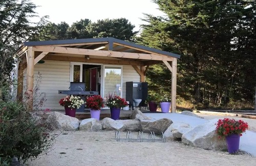 Plobannalec-Lesconil Haus | Flower Camping La Grande Plage *** - Mobile home Comfort 18m2 1 ch (2020) 3 persons