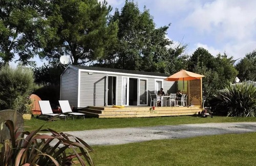 Plobannalec-Lesconil Haus | Flower Camping La Grande Plage *** - Mobile home Comfort 18m2 1 ch (2020) 3 persons