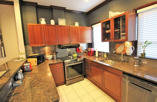 Highland Park Wohnung | **Fresh** Modern Triplex in a Classic Boston Row House, Amazing City Views!