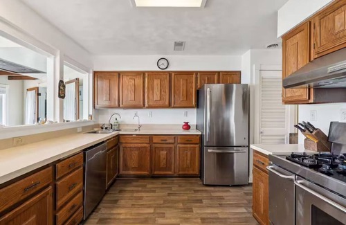 Onemo Haus | Fresh upgrades, same amazing waterfront view! Private dock, fun & spacious home.