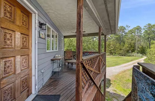 Onemo Haus | Fresh upgrades, same amazing waterfront view! Private dock, fun & spacious home.