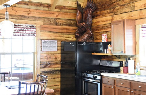 Leeper Kabine | Friendly Bear Log Cabin near Cook Forest State Park