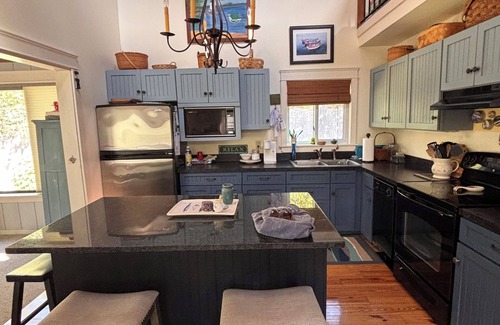 Standish Haus | Frye Island Sanctuary: Steps to Beach 6 + Spectacular Private Backyard & Patio