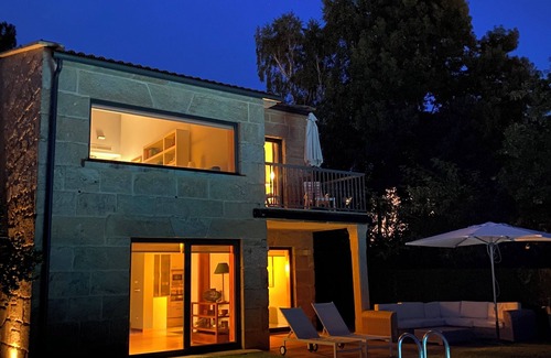Sanxenxo Haus | Volles Haus mit Pool 12 Minuten vom Zentrum von Sanxenxo entfernt