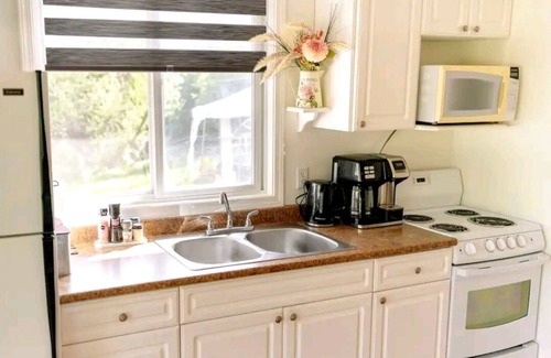 Vernon Wohnung | Full Suite! Private and Secluded Deck/Yard! Central to Vernon! Pet Friendly!