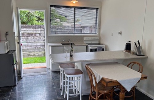 Napier Haus | Fully self contained unit with separate bedroom on beachfront property,