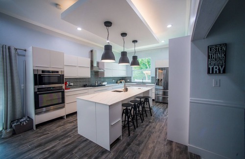 Northwest Point Haus | Fun Family Home! * Privater Pool, zu Fuß zum Strand *