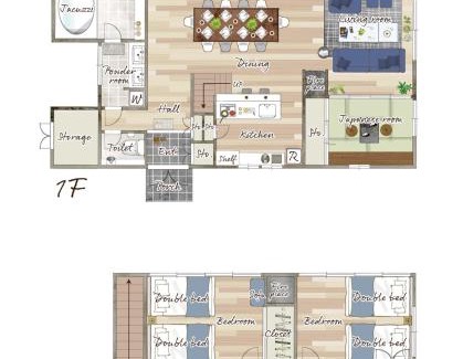 Futtsu Villa | Futtsu Kodate FK1 3泊連泊割有り