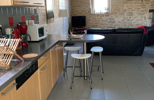 Guiler-sur-Goyen Haus | Gite 3 Ähren Meerseite GUILER-SUR-GOYEN, für 4-5 Personen, mit Pool vor Ort