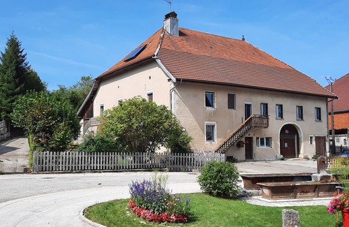 Bonnevaux Wohnung | Gîte Entièrement Refait Dans une Ferme Comtoise au Milieu de la Nature