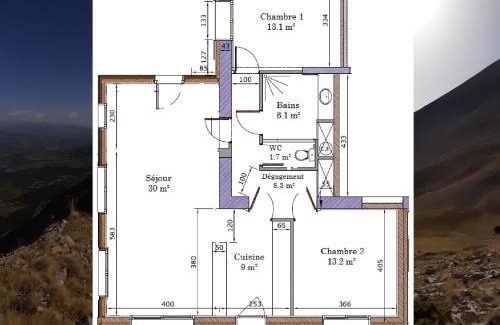 Saint-Jacques-en-Valgodemard Wohnung | Gîte "Entre Champsaur et Valgodemard"