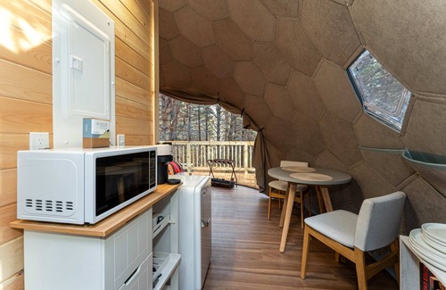 Sullivan Kabine | Gaia Nook-Mirror Dome with Private Bathroom