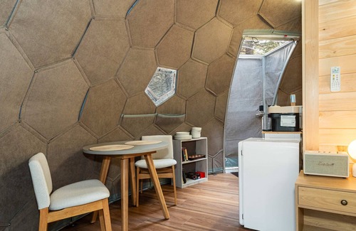 Sullivan Kabine | Gaia Nook-Mirror Dome with Private Bathroom