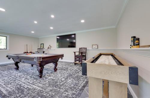 Louisburg Haus | Game Room and Pool! Luxe Louisburg Farmhouse