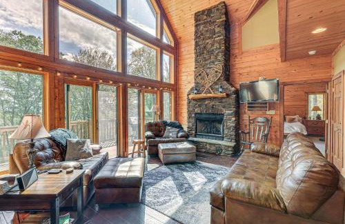 Mace Haus | Game Room, Deck and Views Idyllic Slaty Fork Cabin