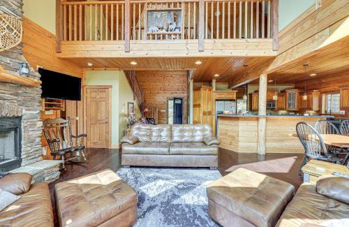 Mace Haus | Game Room, Deck and Views Idyllic Slaty Fork Cabin