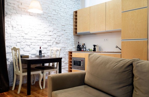 Viseu Wohnung | Blick auf den Garten, Balkon, Apartment im Herzen von Viseu mit WLAN