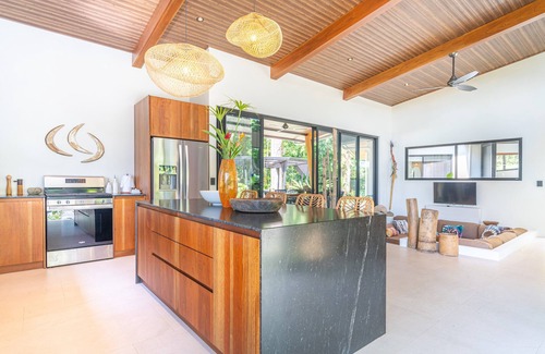 Ojochal Haus | Gated Luxury+Waterfall+Ojochal+3 bedrooms+beaches+safe