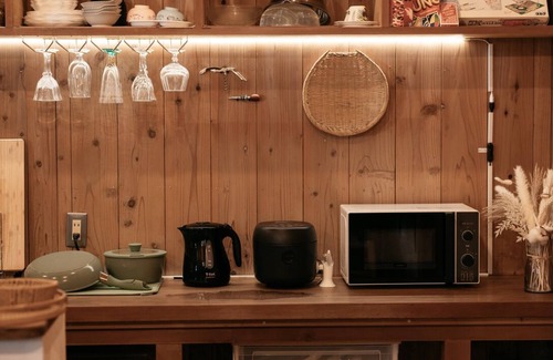 Shibukawa Hütte | Genpu-an" Inn with stream and forest Private tent sauna / drum bath / BBQ / hearth / home theater