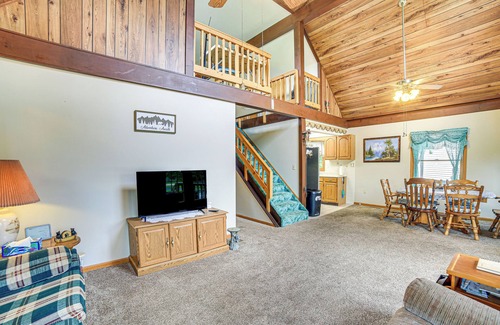 Germfask Haus | Germfask Home w/ Fire Pit, Grill & Yard Games!