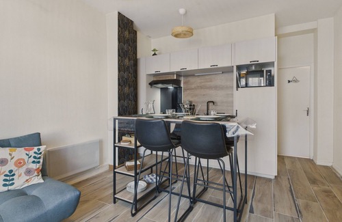 Le Pouliguen Wohnung | Kurzurlaub für 2 – 160 m vom Strand entfernt