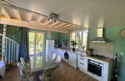 Dommartin-les-Cuiseaux Skihütte | Gîte de la Liambe -wooden house in the countryside - sleeps 4 to 6 -