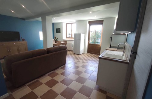 Saint-Didier Hütte | Gîte du Lynx, renovated farmhouse with a great view