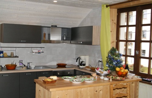 Chapelle-des-Bois Hütte | Ferienhaus von 80 m2 für 6-7 Personen im ersten Stock eines Einfamilienhauses