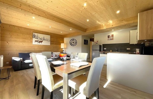 Septmoncel les Molunes Wohnung | Gite Spacieux, Cosy, Tout Confort au Pied des Pistes