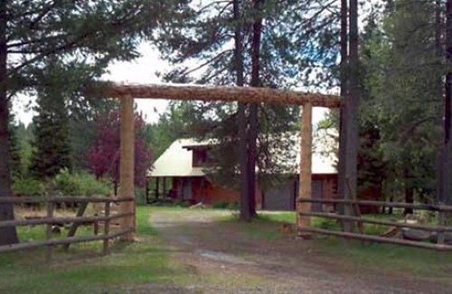 Coram Kabine | Glacier Retreat Blick auf einen 27-Acre Pond