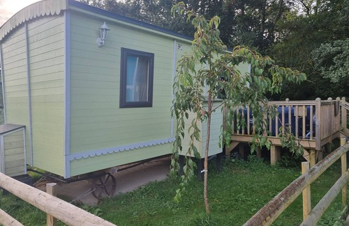Llanfair Caereinion Skihütte | Glamping Hut - Riverview 4
