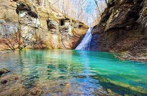 Deer Wohnmobilvermietung | Glamping tent in Newton County by Buffalo River!