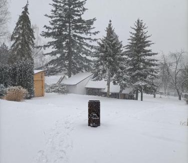 Kisujbanya Skihütte | GLASHÜTTE Kisújbánya Vadászház