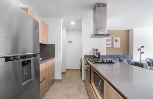 La Aguacatala Wohnung | Go Living 203 · Cozy Apt near Milla de Oro with AC, GYM & Co-work