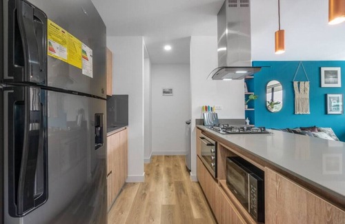 La Aguacatala Wohnung | Go Living 606 · Stylish 1BR Apt near Milla de Oro-AC fast Wi-Fi