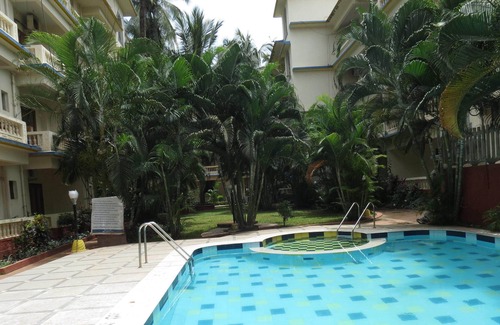 Calangute Wohnung | GOA, Calangute, 3. Stock Apt, Strandnähe mit Balkon