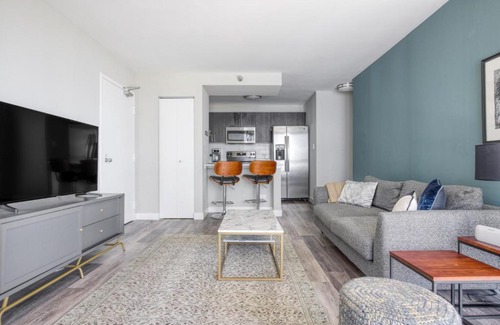 Rush and Division Wohnung | Gold Coast 1BR w Gym Terrace nr Lake the L CHI-64