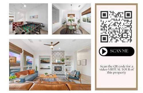 Desert Hot Springs Haus | Golden Sunset- Saltwater Pool & Spa, Putting Green, Firepit, Gameroom